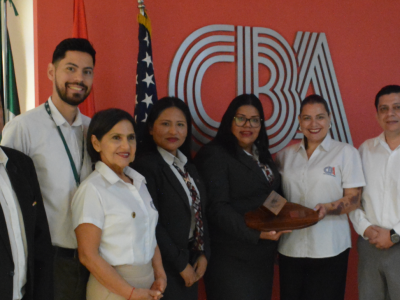 Reconocimiento del CBA Santa Cruz al Colegio Adventista Santa Cruz por sus 66 años de Excelencia Educativa